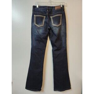 Maurices Jeans Women's Size 7/8 Blue Bootcut Dark Wash Stretch Denim